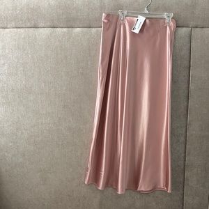 satin skirt